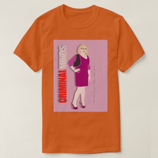 T-shirt Criminel esprit Garcia (Design devant)