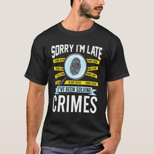 T-shirt Criminologist Criminology True Crime Fan (Devant)
