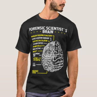 T-shirt Crimonologue Crimonologie Forensic Scientifique