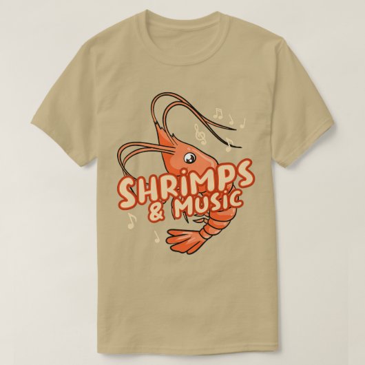 T-shirt Crimps et notes musicales Clef Piano MusicianT-Shi (Design devant)