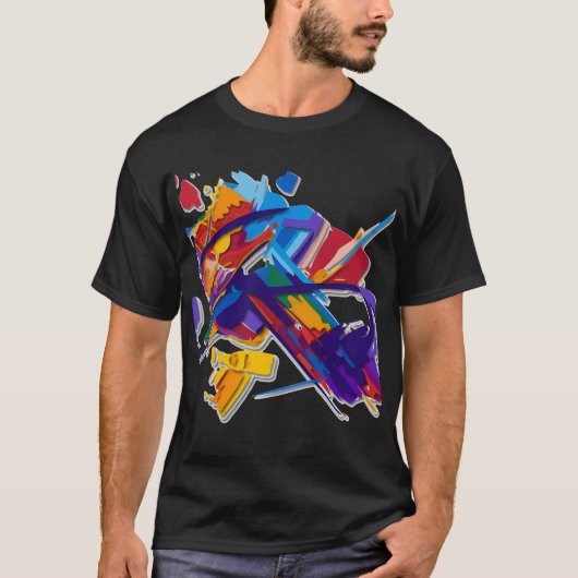 T-Shirt Crimson Fracture (Devant)