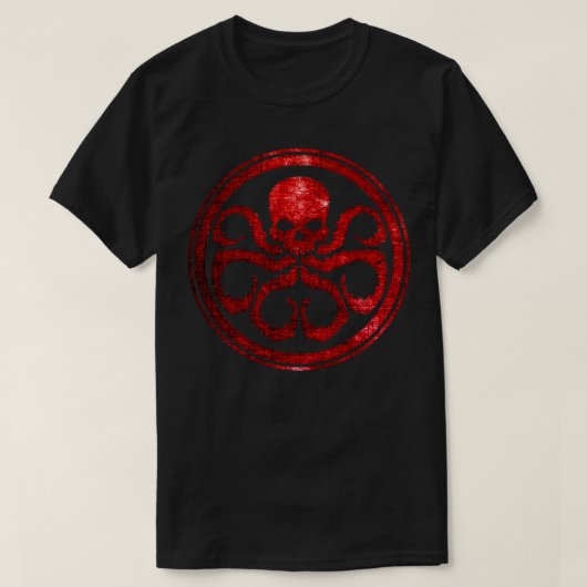 T-shirt Crimson Hydra (Design devant)
