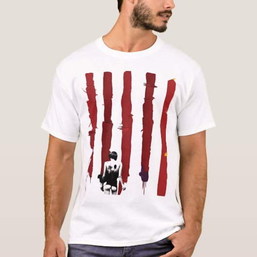 T-shirt Crimson Veil de Silence (Devant)