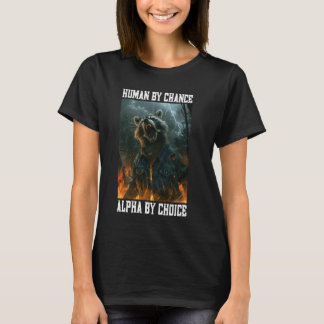 T-shirt Cringe Alpha Raccoon Mème Cringy Animal