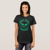 T-shirt Cringe Attack Survivor   Face Cringing (Devant entier)