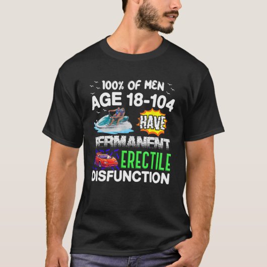 T-shirt Cringe de dysfonctionnement érectile Stupide étran (Devant)
