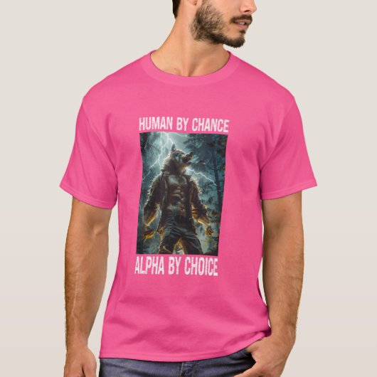 T-shirt Cringy Alpha Wolf Mème Cringey drôle Cringe Werewo (Devant)