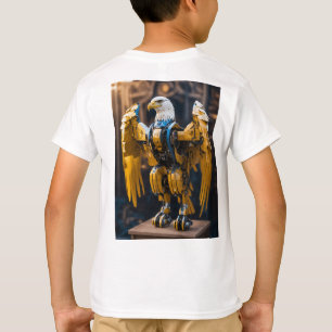 T-shirt "Crinière majestueuse : Géométrie en mouvement"