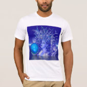 T-shirt Cristal bleu (Devant)