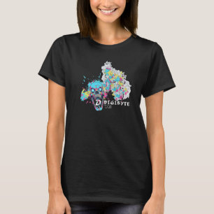 T-shirt Cristal Digibyte Mind Blown Crâne Art Dgb Cryptocu