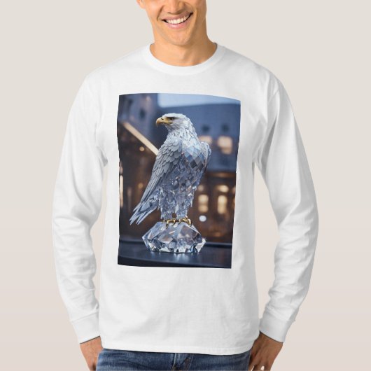 T-shirt Cristal Soar : Un hommage à la vision et à la déte (Devant)