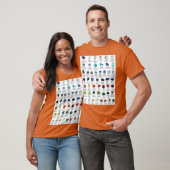T-shirt cristaux gemmes identification Premium rétro (Unisexe)