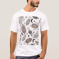 Cristaux, Lune, Étoiles, Design Chevauché.