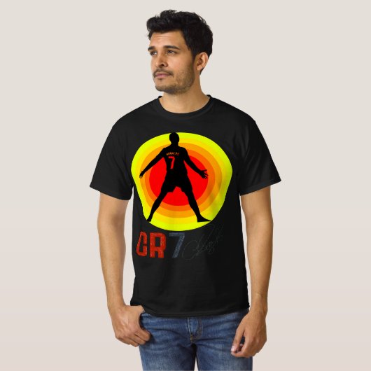 T-shirt Cristiano Ronaldo CR7 SUUUUUU (Devant entier)