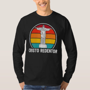 T-shirt Cristo Redentor Brésil Rio De Janeiro Statue De Ch