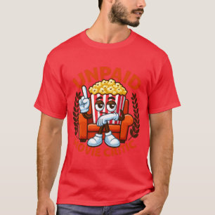 T-shirt Critique de cinéma non payé Cinéma Vintage et Mo