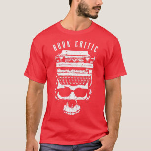 T-shirt Critique de livre Halloween Livres Auteur Auteur T