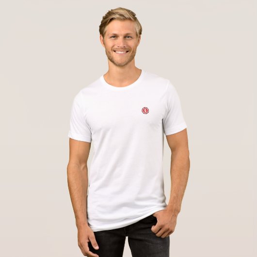 T-shirt CritiqueJeu (Blanc) (Voorkant volledig)