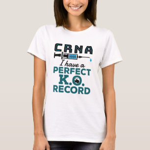T-shirt CRNA J'Ai Un Dossier K.O. Parfait