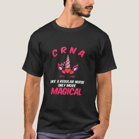 T-shirt Crna Magical Certified Nurse Anesthetist (Devant)