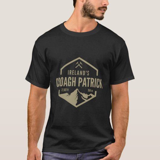 T-shirt Croagh Patrick d'Irlande (Devant)