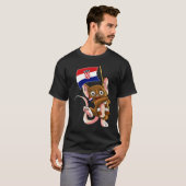 T-shirt Croatia Fan Mouse (Devant entier)