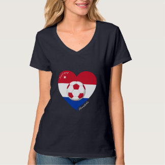 T-shirt Croatia « HRVATSKA » Soccer Team Football Croatie