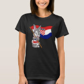 T-shirt Croatia Rabbit (Devant)