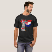 T-shirt Croatia Rabbit (Devant entier)