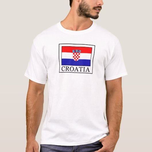 T-shirt Croatie (Devant)