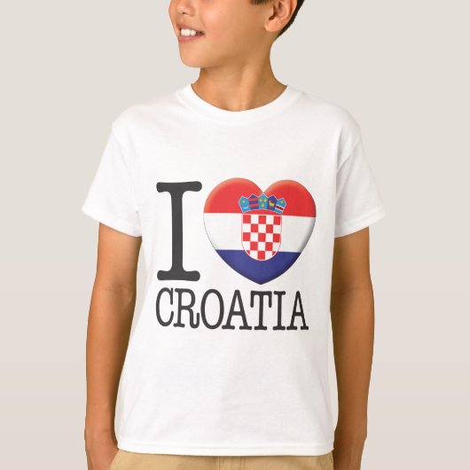 T-shirt Croatie (Devant)