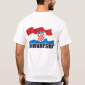 T-shirt - Croatie (Dos)