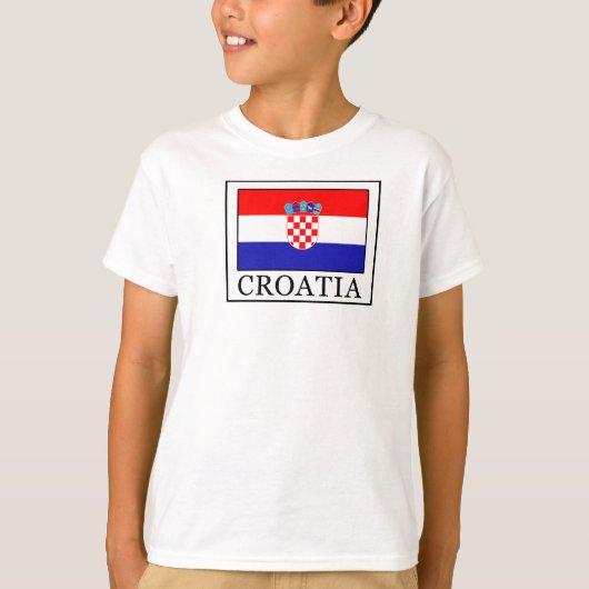 T-shirt Croatie (Devant)