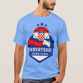 T-shirt Croatie 3e place