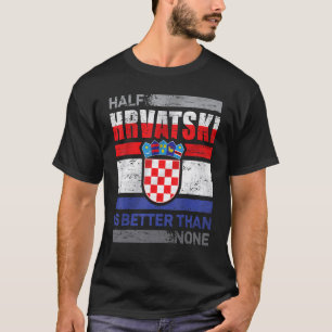 T-shirt Croatie Drapeau Croate Racines Hrvatske Croatie Za