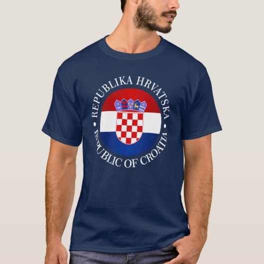 T-shirt Croatie (e) (Devant)