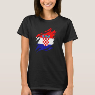 T-shirt Croatie Hrvatska Croatie Original