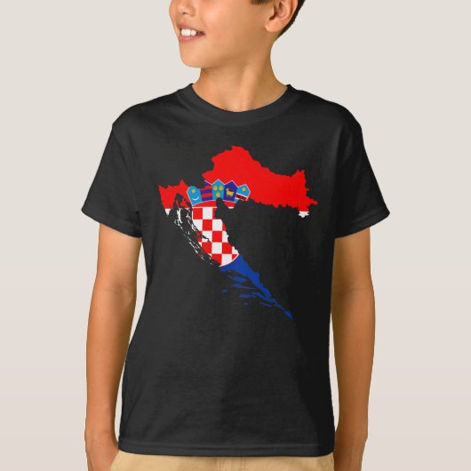 T-shirt Croatie | Indicateur (Devant)