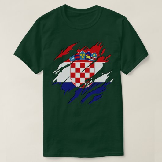 T-shirt Croatie toujours (Design devant)