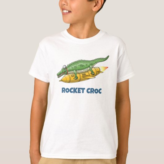 T-shirt Croc Fusée (Devant)