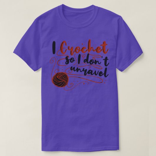 T-shirt Crochet 5 (Design devant)