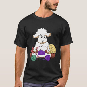 T-shirt Crochet brebis est drôle pour le tricot, crochet o