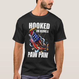 T-shirt Crochet Hommes Dépendants au fait d'être un Grand-