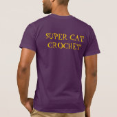 T-SHIRT CROCHET SUPERBE DE CAT (Dos)