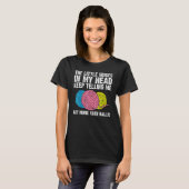 T-shirt Crochet Tricot Patchwork Couture Femmes Filles (Devant entier)