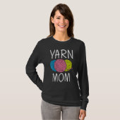T-shirt Crochet Tricot Patchwork Couture Maman Femmes (Devant entier)