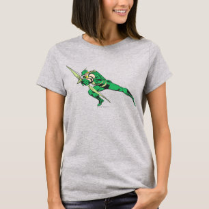 T-shirt Crochets de flèche verte