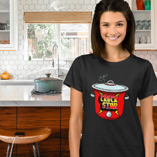 T-shirt Crock Star Crock Pot Cuisine