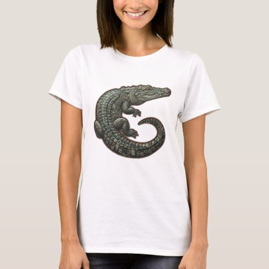 T-shirt crocodile (Devant)