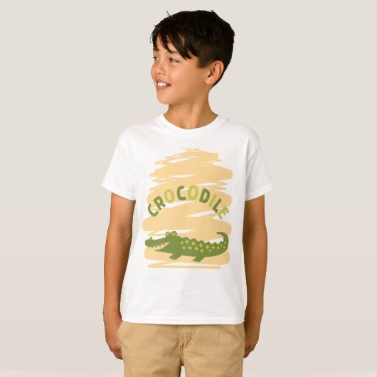 T-shirt Crocodile (Devant entier)